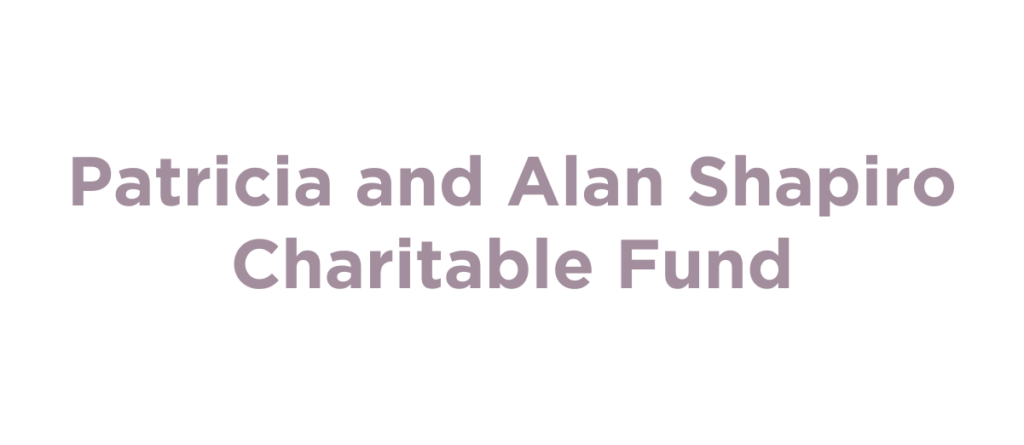 Patricia and Alan Shapiro Charitable Fund