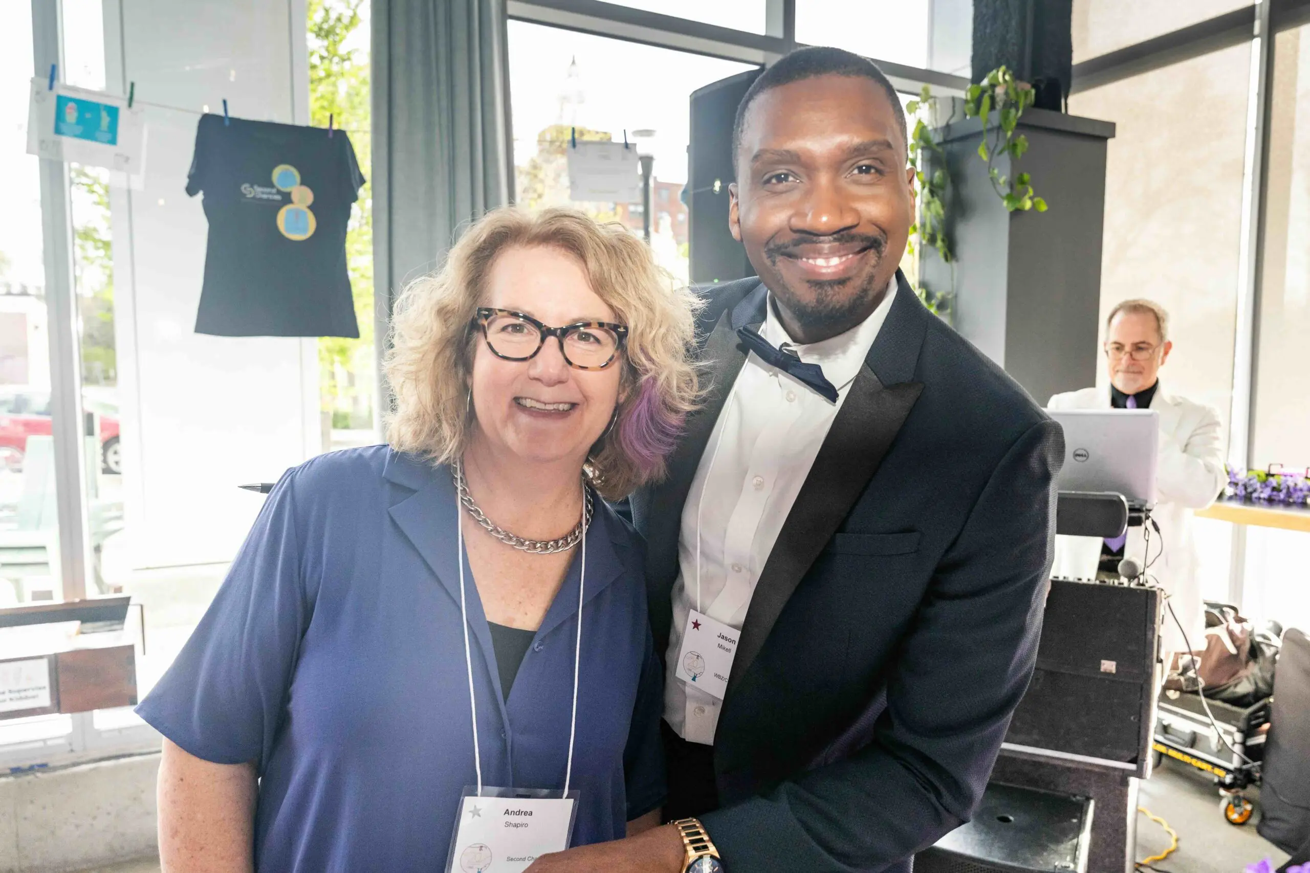 Andrea and Jason at the 20th