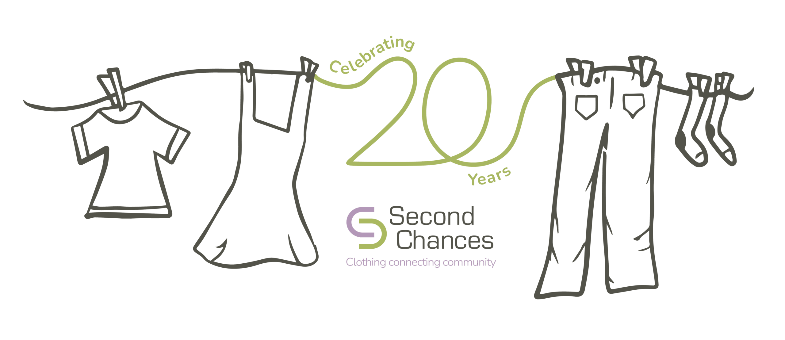 Second Chances 20th Anniversary Logo